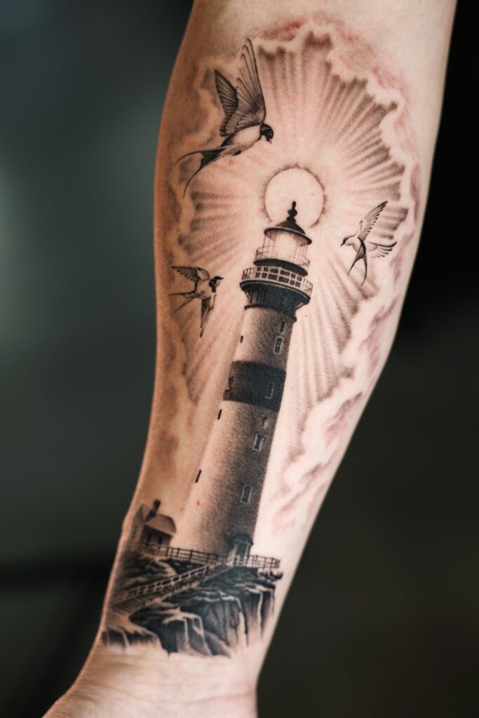 Tattoo by Dmitrii Palkin