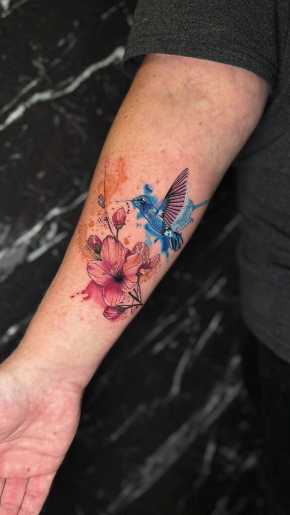 Tattoo by Lamia Karahanlı